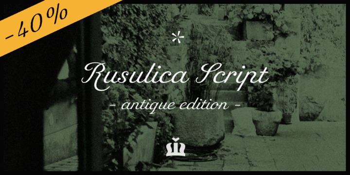 Rusulica Script Antique