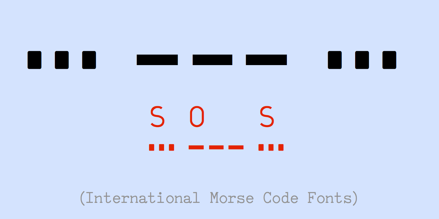 XIntnl Morse Code