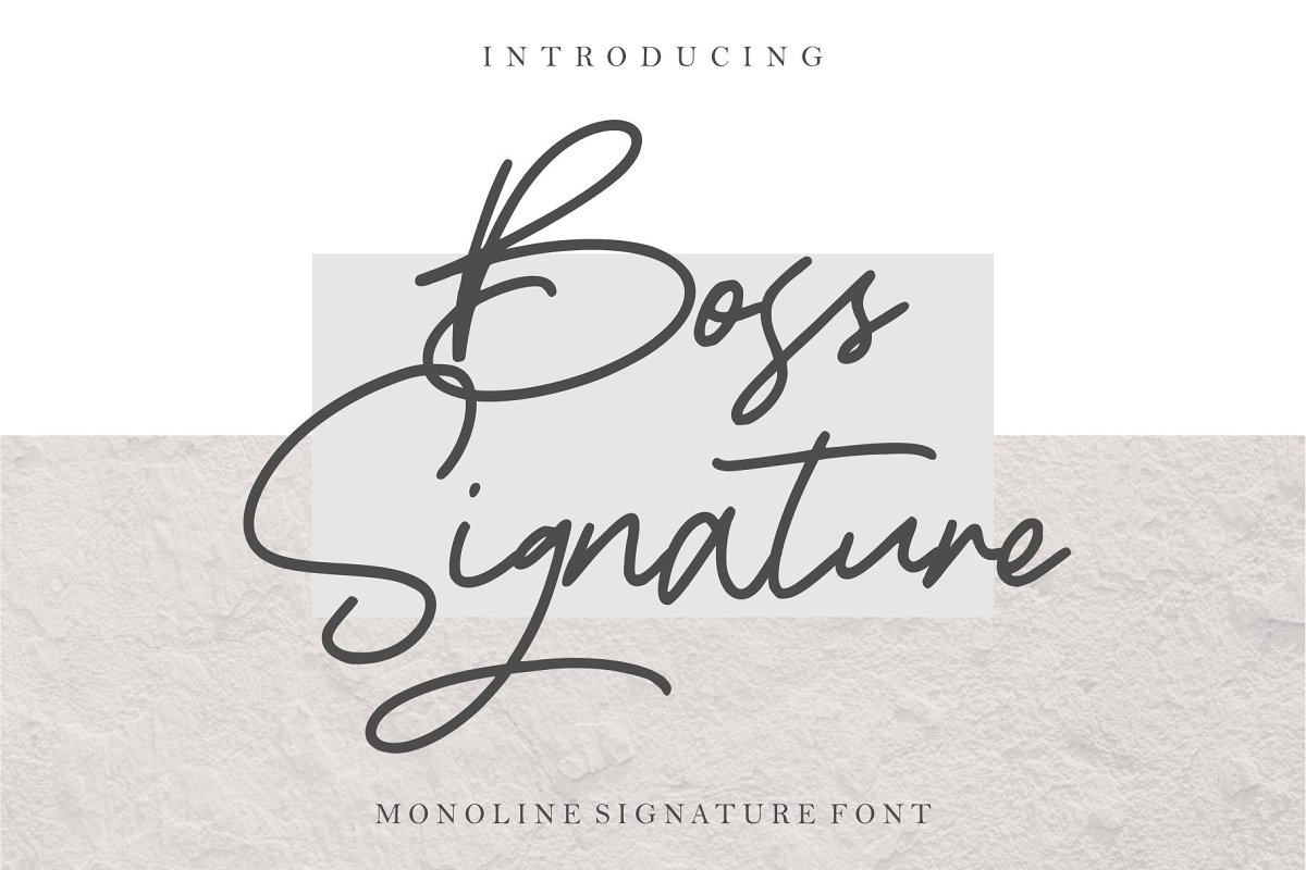 Boss Signature