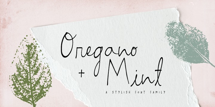 Oregano and Mint