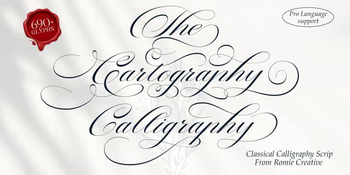 The Cartography Calligraphy