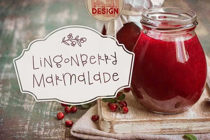 Lingonberry Marmalade
