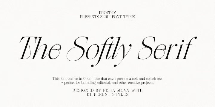 The Softly Serif