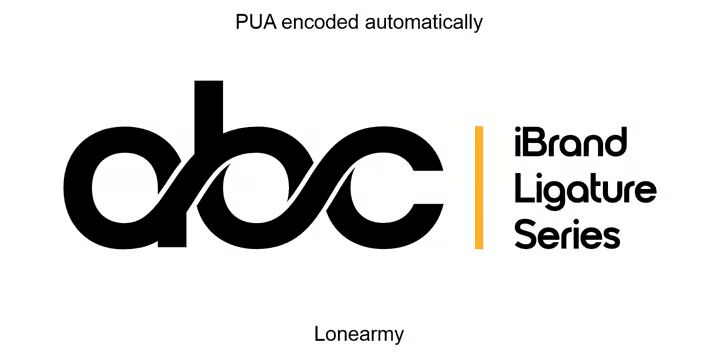 iBrand Ligature
