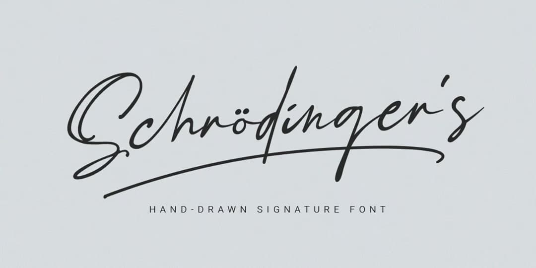 Schrödinger’s Signature