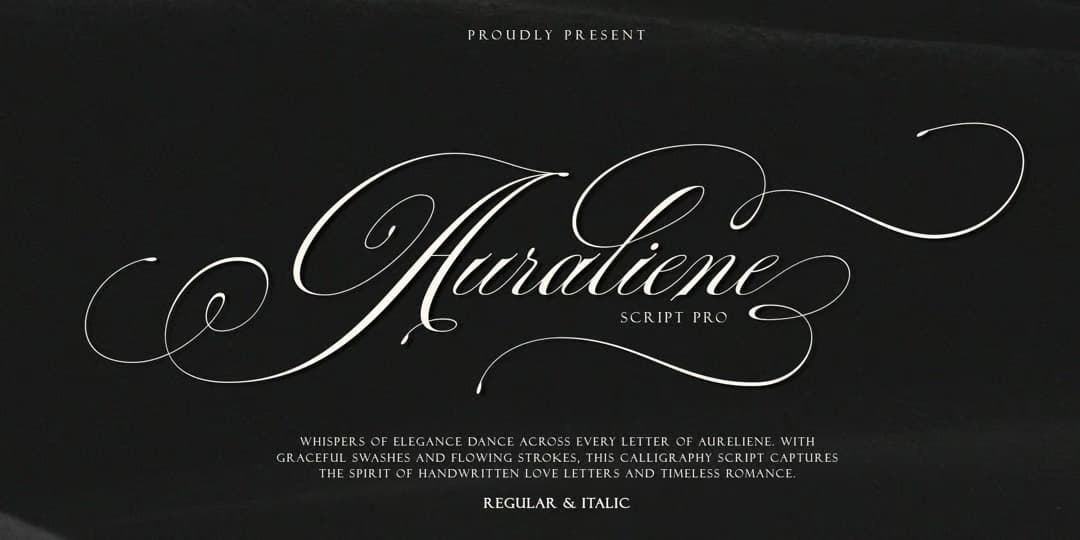Auraliene Script Pro