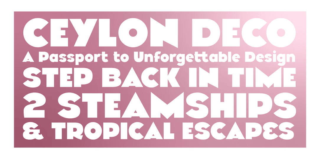 Ceylon Deco