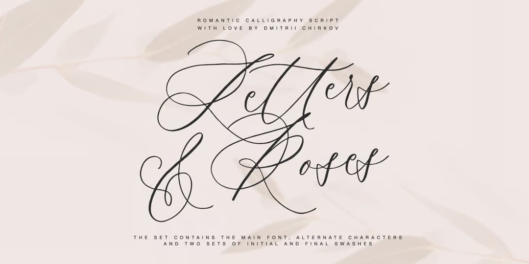Letters and Roses