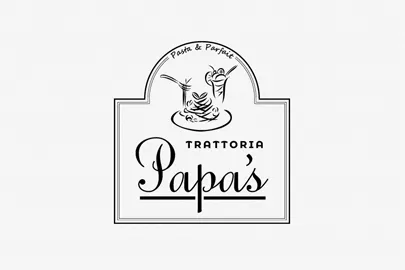 トラットリア パパスのロゴ